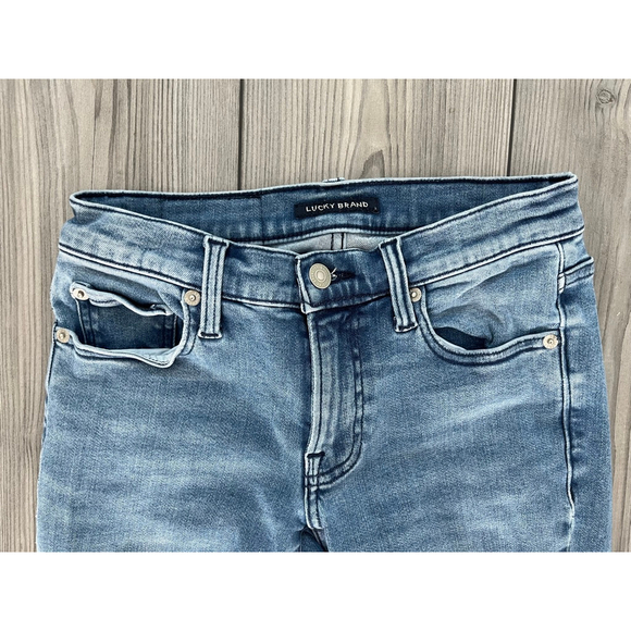 Lucky Brand Women's Jeans Size 0 25 Blue Denim - Picture 3 of 4